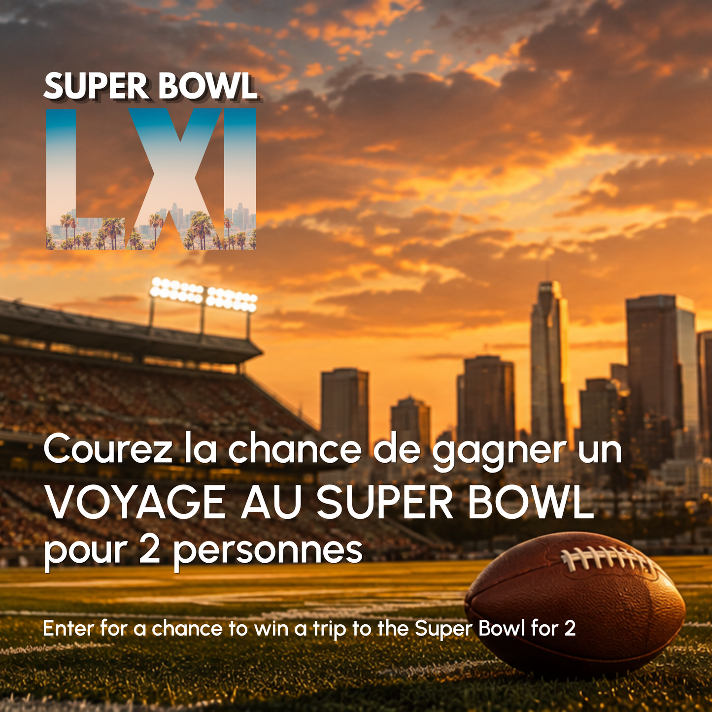 LOTTERY TICKET - Super Bowl 2027