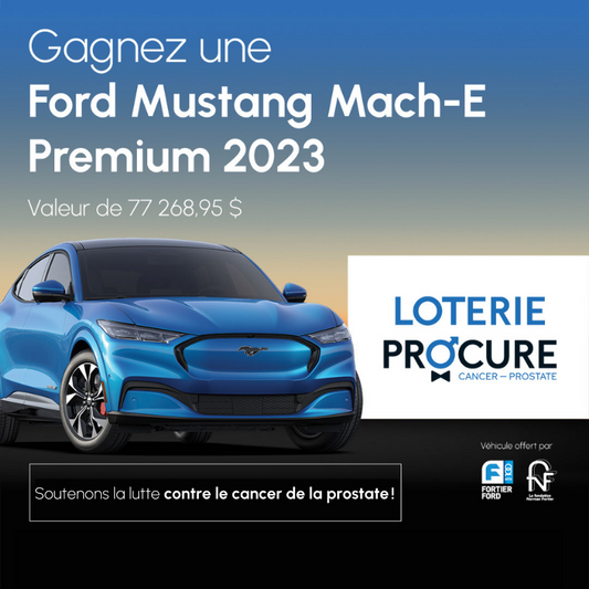 BILLET LOTERIE - Ford Mustang MACH-E Premium 2023